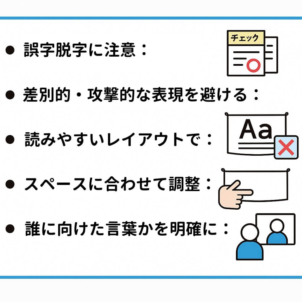 注意点